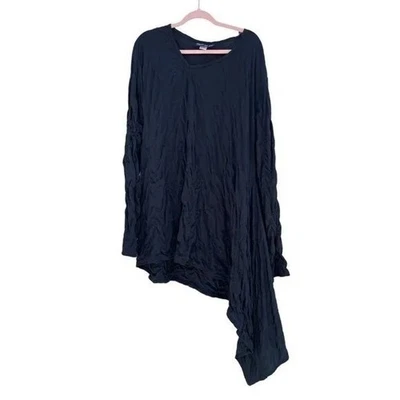 Top túnica asimétrico negro manga larga Dress To Kill talla 1 Foto 1 de 4
