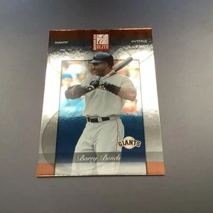 2002 Donruss Elite Barry Bonds Giants NM - Picture 1 of 2