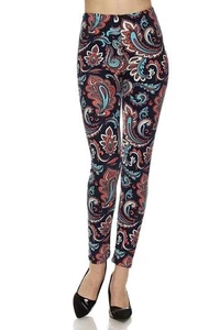Leggings TC/15 butterweich Always Brushed Farbe Paisley ONE SIZE - Bild 1 von 7