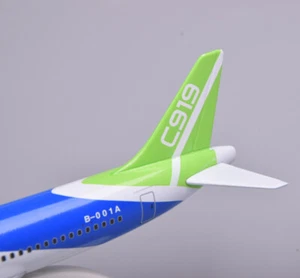 1: 400 COMAC C919 Alloy Material 20CM Wheeled Version Civil Aircraft Model - Picture 1 of 11