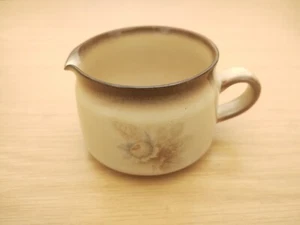 Denby Memories Small Milk Cream Jug | Images Brown Beige Fruit Flowers England - Picture 1 of 4