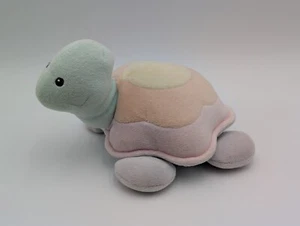 Baby Gund Rainbow Racer Turtle Plush 5696 Pastel Stuffed Animal Toy - Picture 1 of 12