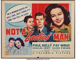 16mm NOT A LADIES MAN (1942) Drama/Romance B/W Feature Film. - Imagen 1 de 14