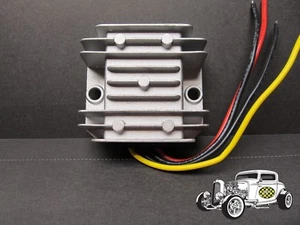 Reductor de Voltaje 12 V a 6 Voltios Coche Camión Tubo Radio RELOJ COMPLETO 10 AMPERIOS Salida - Imagen 1 de 1