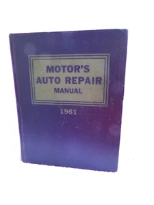 Motor's  Auto Repair Manual 1961  Hardcover  24th Edition 2nd Printing 1953-1961 - Picture 1 of 16