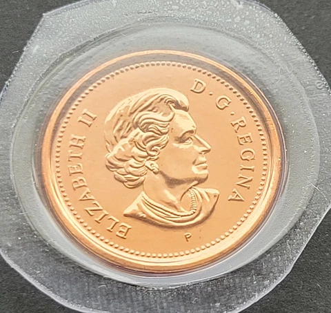 *** CANADA  ONE  CENT 2006 P  SEALED  ***  MAGNETIC  *** BETTER  DATE *** Cover