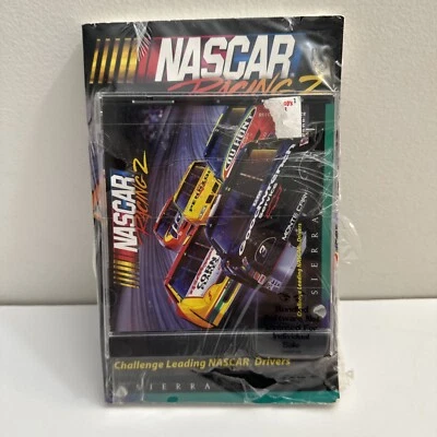 1996 Nascar Racing 2-PC CD ROM-Sierra-with manual-new/sealed - Image 1 of 4