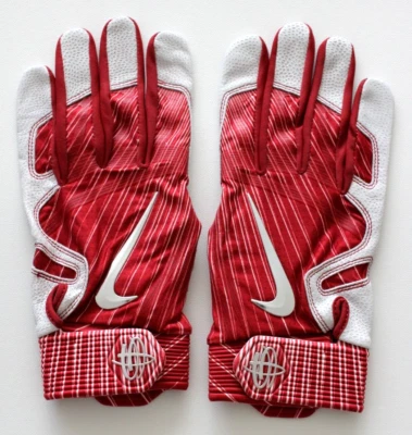 Guantes de bateo Nike Washington State Huarache Elite para hombre XL equipo local carmesí Foto 1 de 3