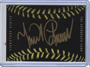 Miguel Cabrera Autographed The Autograph Black Baseball Card - Bild 1 von 2