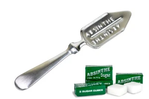 "ABSINTHE" SPOON & 10 SUGAR CUBES + FREE SHIPPING !!! - Picture 1 of 4