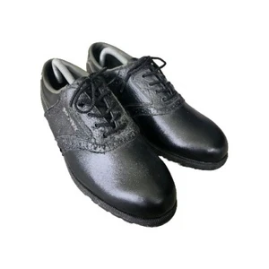 Zapatos de golf Footjoy Greenjoy para hombre de cuero con clavos negros talla 9,5 anchos ¡Bonitos!! - Imagen 1 de 9