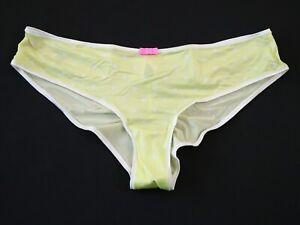NEW Victoria's Secret VTG Sexy Little Things Satin Ruched Keyhole Panty LARGE