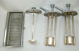 SODA FOUNTAIN DISPENSERS PUMPS AND LADLE PLUS DRAWER
