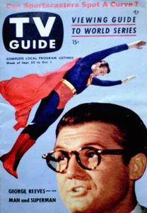 TV Guide 1953 Superman George Reeves V1N26 Burns & Allen Joe DiMaggio VTG COA - Picture 1 of 10