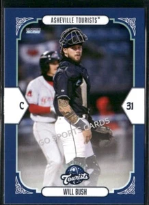 2025 Asheville Tourists Will Bush RC Novato Astros Liga Menor - Imagen 1 de 2