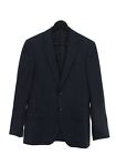 Reiss Men's Blazer Chest: 38 In Blue 100% Other Overcoat