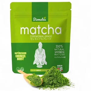 Biomatea 50g Matcha Ceremonial Grade aus Japan – 100 % natürlich, pestizidfrei - Bild 1 von 10