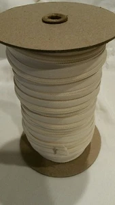 Unsichtbarer Reißverschluss #3 Nylon Elfenbein Meterware Kleidung Wohndeko Nähen Basteln - Bild 1 von 8