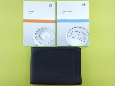 VW POLO (2009 - 2014) OWNERS MANUAL / HANDBOOK + AUDIO GUIDE + WALLET - Image 1 of 4
