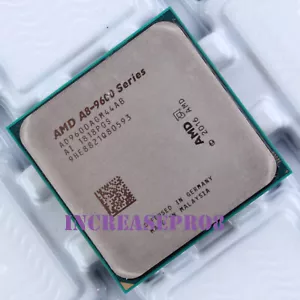 AMD A8-9600 3.1GHz AD9600AGM44AB Socket AM4 4-Core CPU 65w 3400MHz - Picture 1 of 4