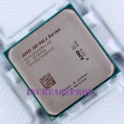 AMD A8-9600 3.1GHz AD9600AGM44AB Socket AM4 4-Core CPU 65w 3400MHz - Image 1 of 4