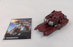 Transformers Combiner Wars Legends Class - WARPATH (2015) Complete w/ Card - Picture 1 of 12