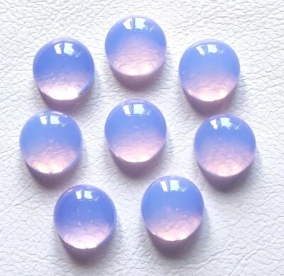 Adorable Lavender Quartz Gemstone Cabochon, Wholesale Round Shape Loose Gemstone - Image 1 of 4