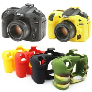 Silicone Cover Bag For Nikon D810 D7500 D750 D5500 D5600 D7100 D3400 D3500 D5300 - Foto 1 di 16
