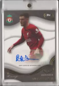 ANDY ROBERTSON 2022/23 Topps Liverpool Lineage. Icon Autograph #AU-AR. - Picture 1 of 2