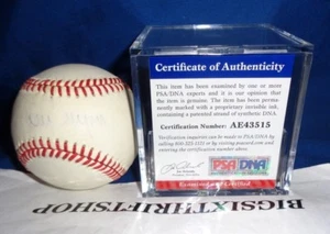 Pelota de béisbol firmada por Tony Gwynn autógrafo automático Padres Rawlings Salón de la fama certificado de autenticidad PSA/ADN - Imagen 1 de 2