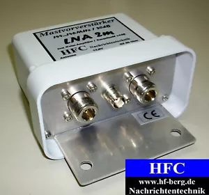 LNA-2m GaAs-FET Preamplificatore da palo 20 dB / 144 - 146 MHz - Foto 1 di 2