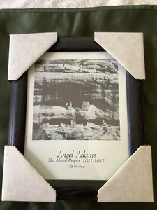 Ansel Adams The Mural Project 1941-1942 Cliff Dwellings gerahmt RAR - Bild 1 von 4