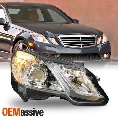 For 2010-2013 Mercedes Benz W212 E350 E550 Halogen Projector Headlight Passenger - Image 1 of 4