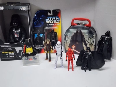Huge Lot of Mixed Star Wars Toys Figures, Collectibles  Darth Vader Phone Holder - Image 1 of 4