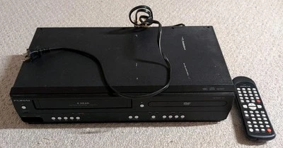 Funai DV220FX4 DVD/VCR Combo Player With Remote Control 25 - Image 1 of 4