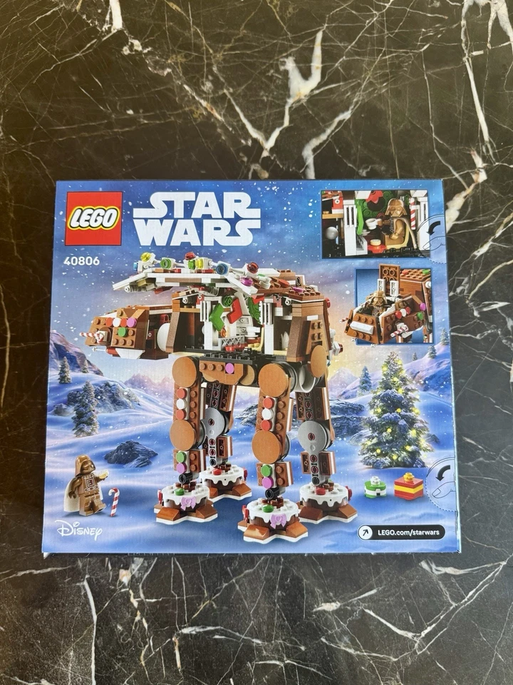 LEGO 40806 Star Wars Gingerbread AT-AT Walker Neuf Et Scellé - Photo 1/1