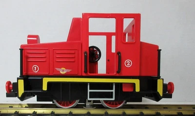 Playmobil 4050 Red Diesel Locomotive    no box or roof - Image 1 of 4