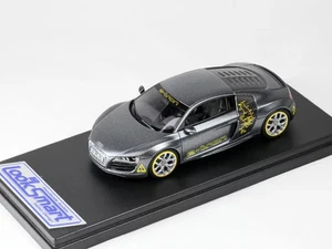 LOOKSMART 1/43 Audi R8 Silvretta Classic Met Grey Matt LSR8 Resin 99pcs - Picture 1 of 2