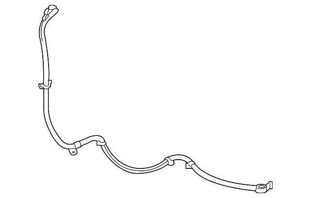 Genuine Nissan 2016-2019 Nissan TITAN XD - Negative Cable 24080-EZ40A — 第 1/2 张图片