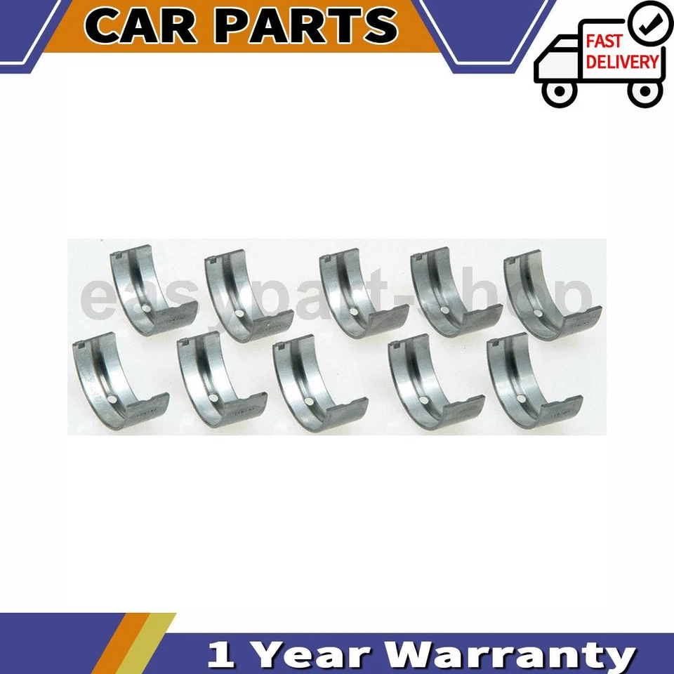 Sealed Engine Crankshaft Main Bearing Set Fits 1985 1986 1987 1988 Honda Civic - Image 1 of 2