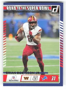 2025 Panini Donruss Football Brian Robinson Washington Redskins #2 - Picture 1 of 2