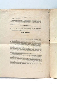 Tiré-à-part séances l'Académie des Sciences observations astronomiques 1875 - Picture 1 of 6