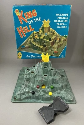 De colección Schaper Mfg. KING OF THE HILL Juego de Mesa Mármol Marvin Glass Completo - Leer Foto 1 de 4