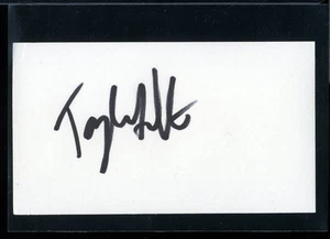 Taylor Fletcher signed autographed 3.5 x 2 Cut Winter Olympic AUTO SOCHI - Picture 1 of 1