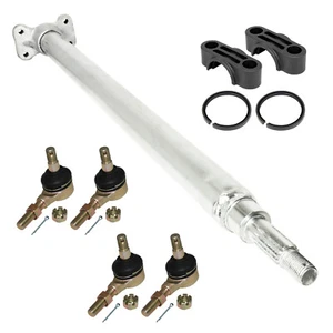 Steering Stem Shaft W/ Tie Rod End Kit For Yamaha Raptor 660 660R YFM660R 01-05 - Picture 1 of 1
