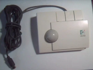 Vintage Logitech 1989 TrackMan daumenbetriebene Maus T-PA1-9MD DZLTAK - funktioniert - Bild 1 von 5