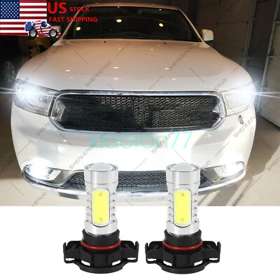 Kit de faros LED 5202 6000K blancos faros antiniebla para Dodge Durango 2011-2013 Foto 1 de 4