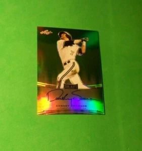 Dansby Swanson 2015 Leaf Green Refractor Auto /10 BA-DS1 - Picture 1 of 4