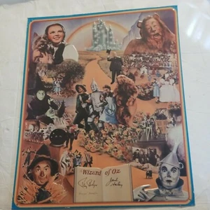 Letrero publicitario del Mago de Oz reproducido 1995 archivos del centenario del Mago de Oz - Imagen 1 de 4