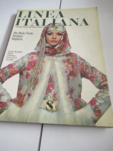 Linea Italiana Official Review of Italian Fashion Autumn 1968 OVERSIZED 194p NM! - Picture 1 of 9